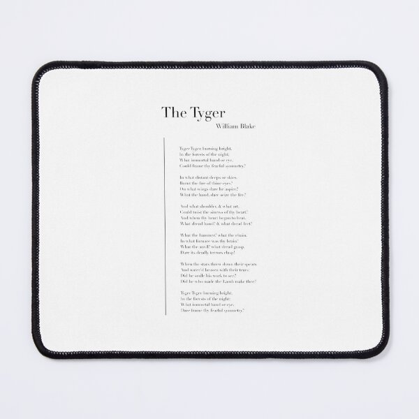 Item preview, The Tyger by William Blake designed and sold by wisemagpie.