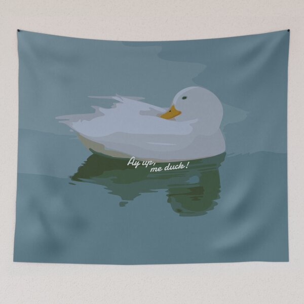 Item preview, Ay up, me duck! British dialect slang illustration designed and sold by Abstract-Artist.