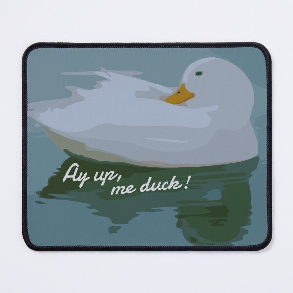 Item preview, Ay up, me duck! British dialect slang illustration designed and sold by Abstract-Artist.
