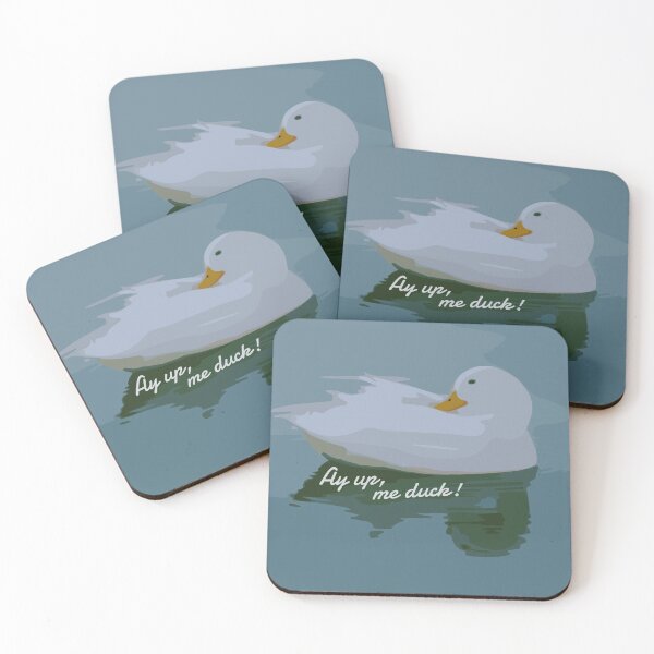 Item preview, Ay up, me duck! British dialect slang illustration designed and sold by Abstract-Artist.