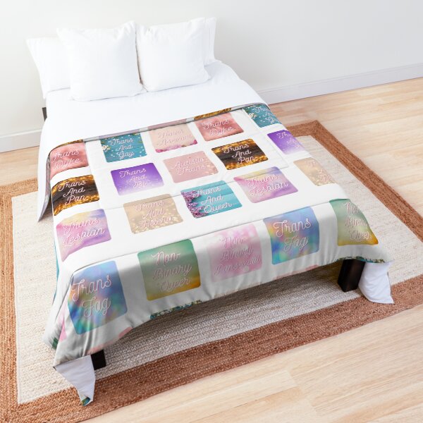 Trans Pride Sheet Comforter