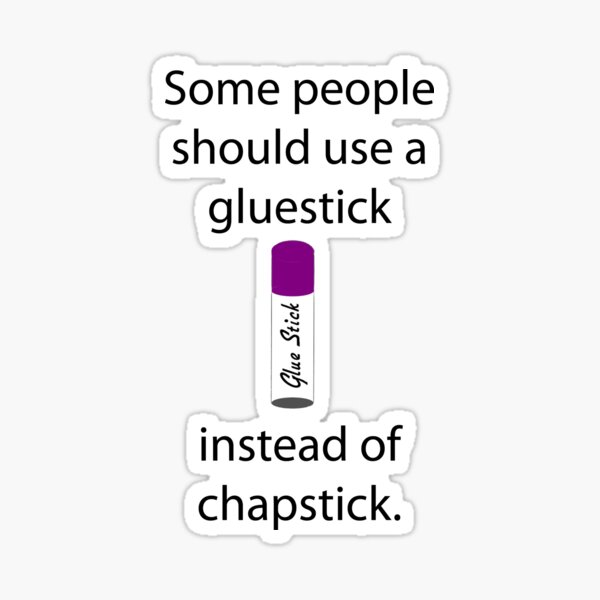 Glue Stick Clip Art  Sticker for Sale by Poohdlesdoodles