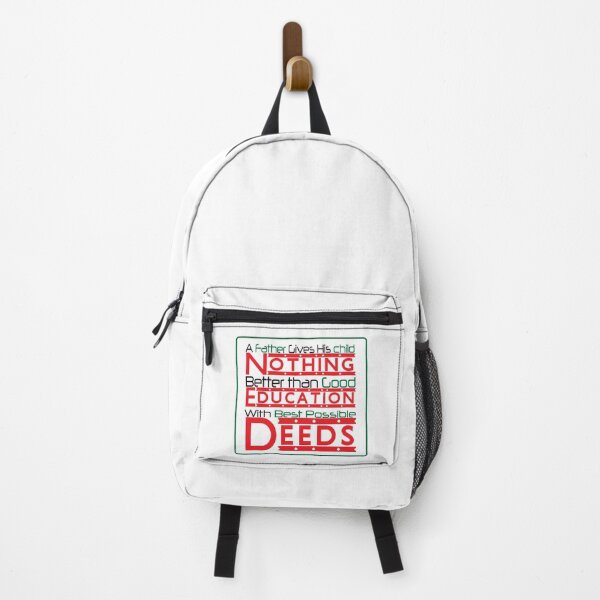 Item preview, A Father Gives His Child nothing better than good education with best deeds designed and sold by Asnaf--Graphics.