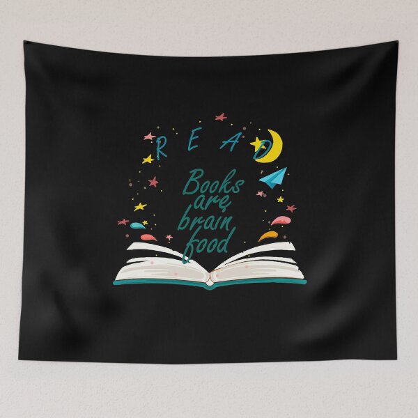 Item preview, Read Because Books Are Brain Food designed and sold by Merchking1.