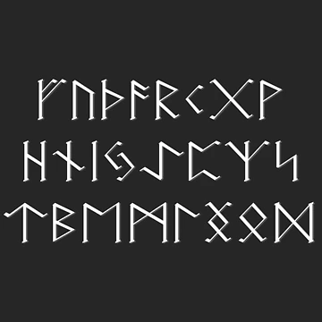 Artwork thumbnail, Runic alphabets by Rayner21