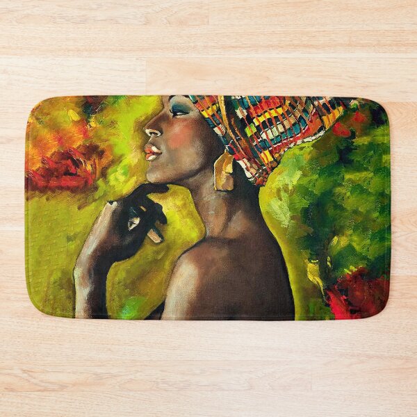 Item preview, Women Black Woman Pattern pop art, painting designed and sold by EndriDulellari.