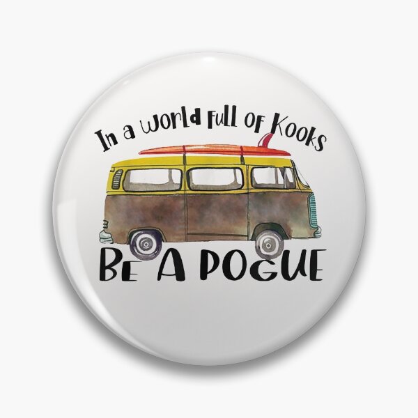 Artikelvorschau, Retro In A World Full Of Kooks Be A Pogue Vintage California T-Shirt entworfen und verkauft von Beroti-Vanda.