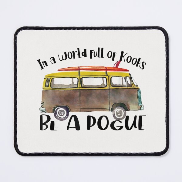 Aperçu de l'œuvre Retro In A World Full Of Kooks Be A Pogue Vintage California T-Shirt créée et vendue par Beroti-Vanda.