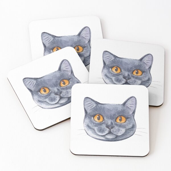 Item preview, British Shorthair cat designed and sold by Kaoryn Chan.