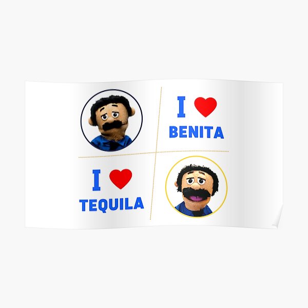 "Awkward Puppet Loves Tequila" Poster for Sale by mrWho999 Redbubble