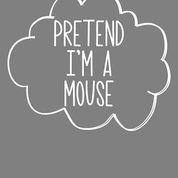 Vorschaubild zum Design Pretend I'm A Mouse Lazy Halloween Costume Pretend Mouse Gear von DynamicDesign