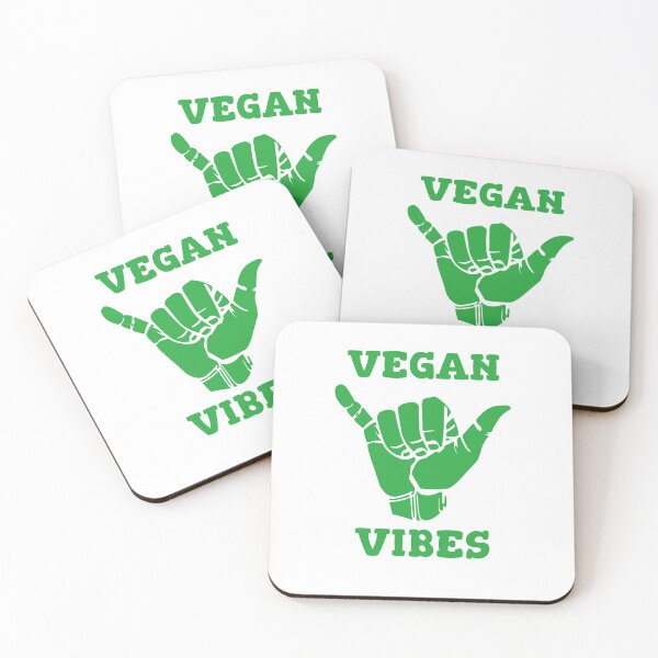 Item preview, Vegan vibes tee design designed and sold by lach3.