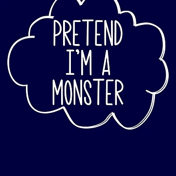 Vorschaubild zum Design Pretend I'm A Monster Halloween Costume Pretend Monster Gear von DynamicDesign