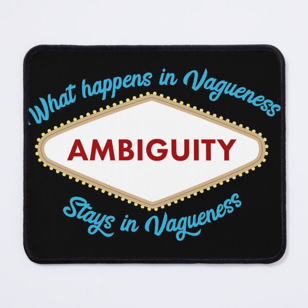 Item preview, Funny Los Vegas Ambiguity Design designed and sold by Neadski.