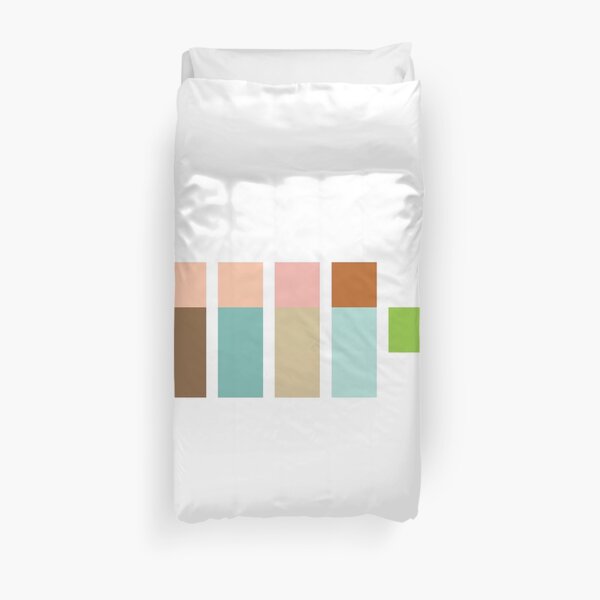 The Real Ghostpixels Duvet Cover