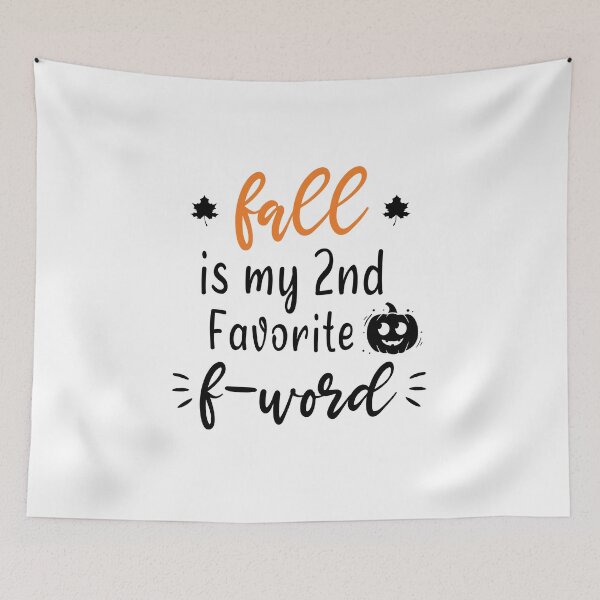 Item preview, funny happy halloween Fall is my 2nd Favorite F-Word , Meme Gift BestFriend boyfriend girlfriend designed and sold by joygift369.