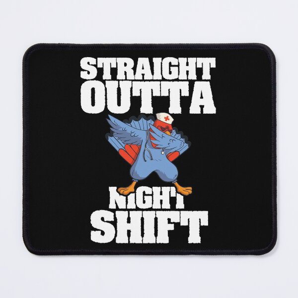 Item preview, Night Shift Lives Matter, Cute Nurse,Straight Outta Night Shift , Dabbing Turkey on a Nurse Hat designed and sold by Merchking1.