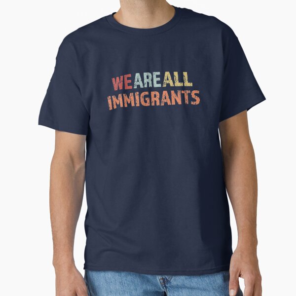 Aperçu de l'œuvre Nous sommes tous des immigrants créée et vendue par Neadski.
