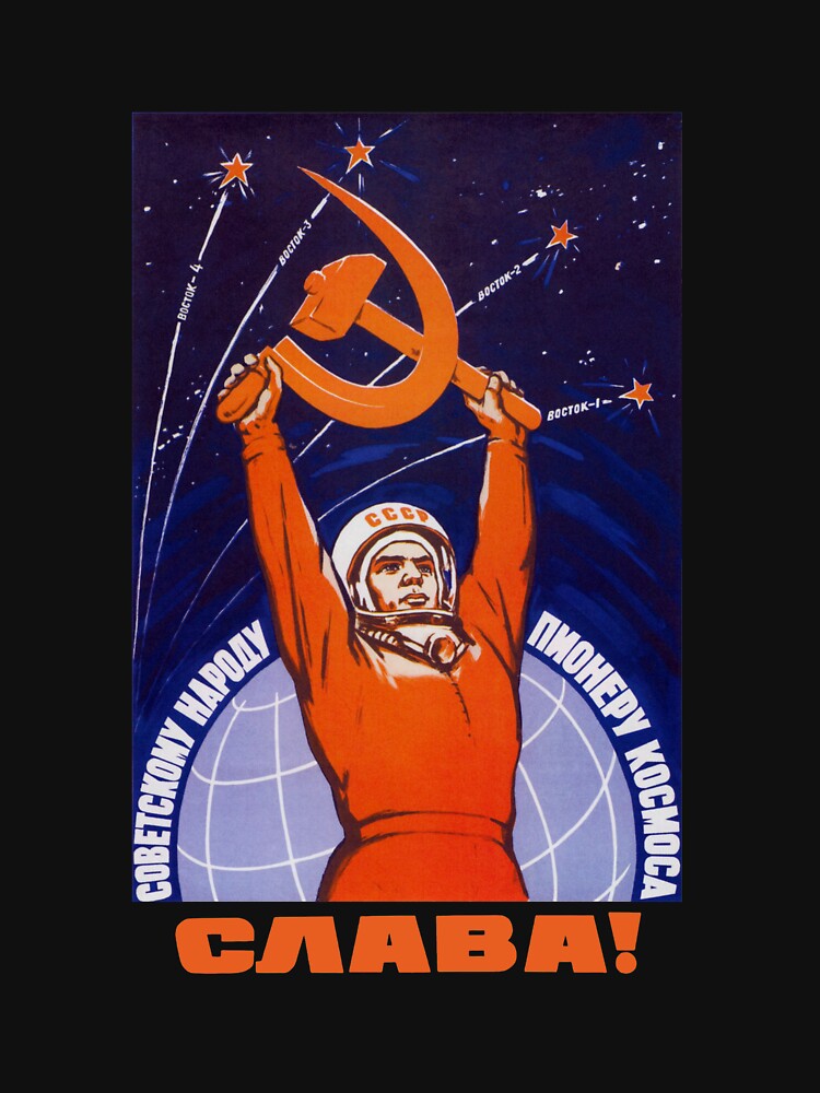 Long Live The Soviet People - The Space Pioneers by warishellstore