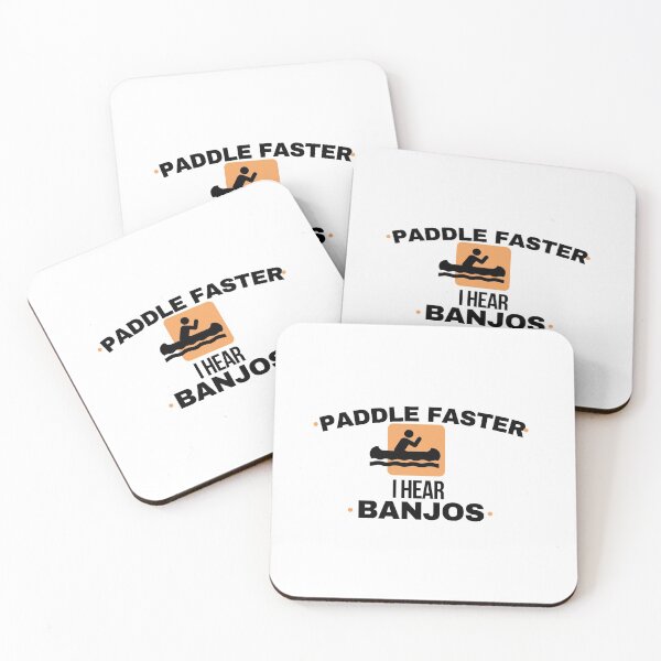 Item preview, Paddle Faster I Hear Banjos designed and sold by TheStyleClub ⭐⭐⭐⭐⭐.