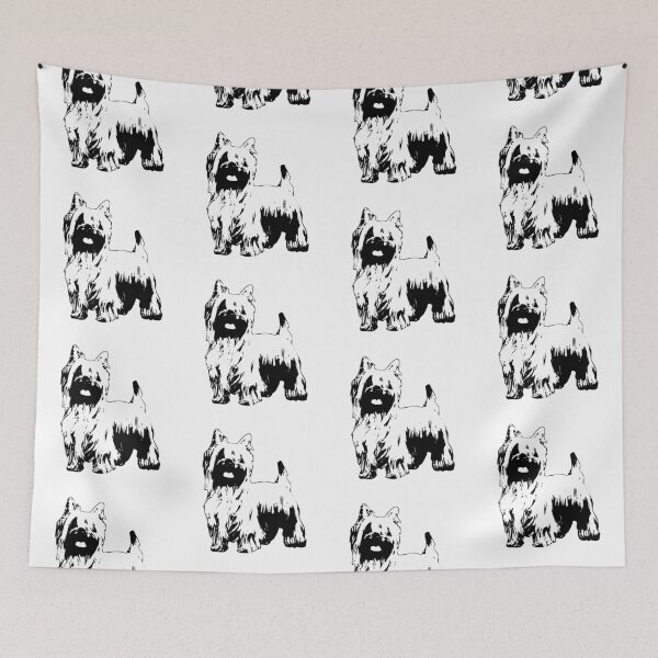 Item preview, Silky Terrier - Australian Silky Terrier Abstract designed and sold by Elarex.