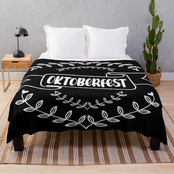 Item preview, Oktoberfest typography on ribbon white designed and sold by CutieBlue.