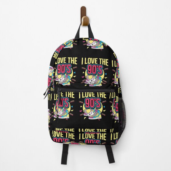 Item preview, I love the 90's Retro Nineties Vintage Rainbow Punk Throwback Party  designed and sold by Merchking1.