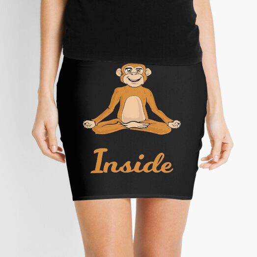 I Am Bones 212 Mini Skirt