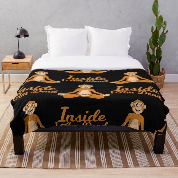 I Am Bones 212 Throw Blanket