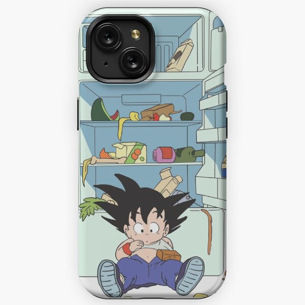 Goku attack the fridge - Dragon Ball iPhone Tough Case