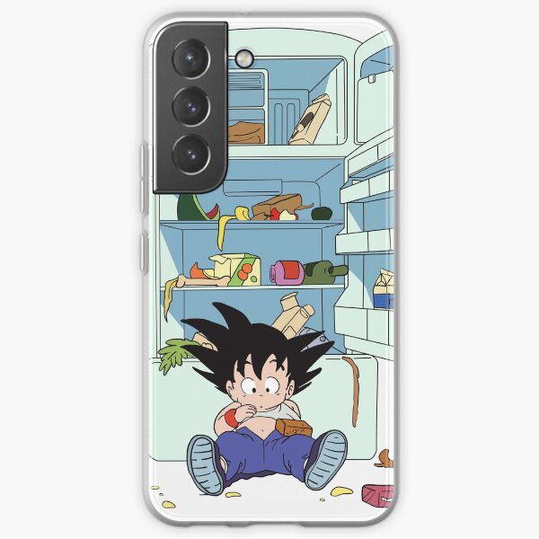 Goku attaque le frigo - Dragon Ball Coque souple Samsung Galaxy