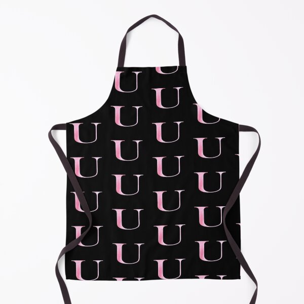 Item preview, Watercolor Monogram Pink Letter U designed and sold by NECHSTORE.