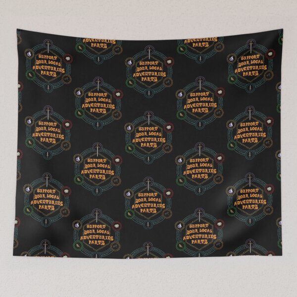 Item preview, Support Your Local Adventuring Party -  designed and sold by withgetorix.