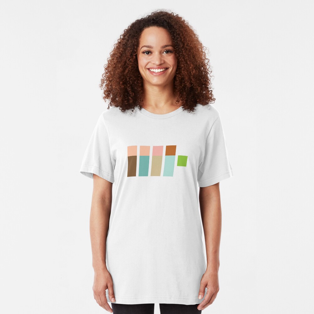 The Real Ghostpixels Slim Fit T-Shirt