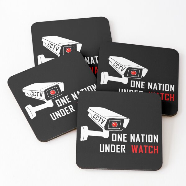 Item preview, One Nation Under Watch, Surveillance, CCTV designed and sold by ArtOfRebellion.