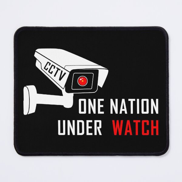 Item preview, One Nation Under Watch, Surveillance, CCTV designed and sold by ArtOfRebellion.