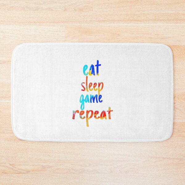 Item preview, EAT SLEEP GAME REPEAT designed and sold by Saritahosny1.