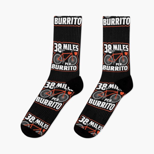 Item preview, 38 Miles Per Burrito, Cyclist Taco Bicycle, Dieting Workout, Biking Hobby Lifestyle designed and sold by Merchking1.