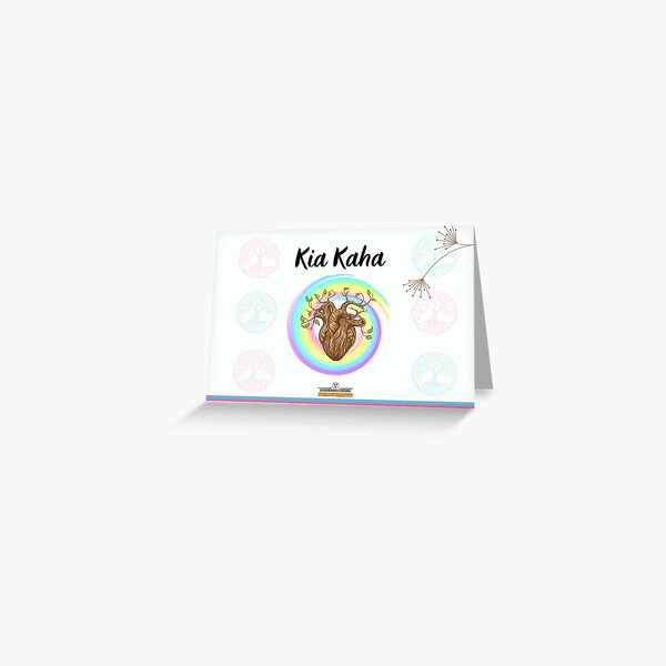 Kia Kaha Greeting Card