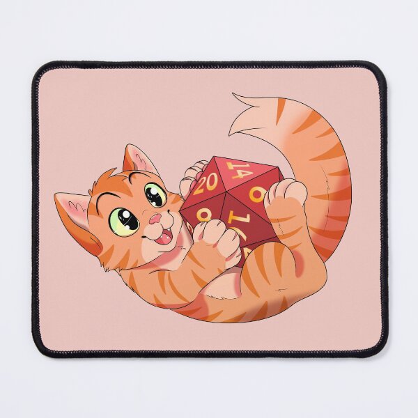 Item preview, Orange Dice Kitten designed and sold by Komodolass.