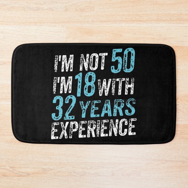 Item preview, I'm Not 50, 50th Birthday Present, Golden Years of Existence, Funny Birthday designed and sold by Merchking1.