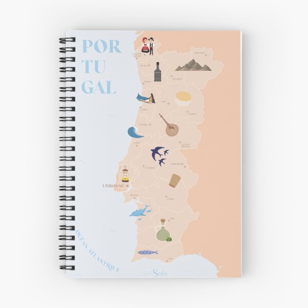 Item preview, Portugal map designed and sold by StudioSofiafr.
