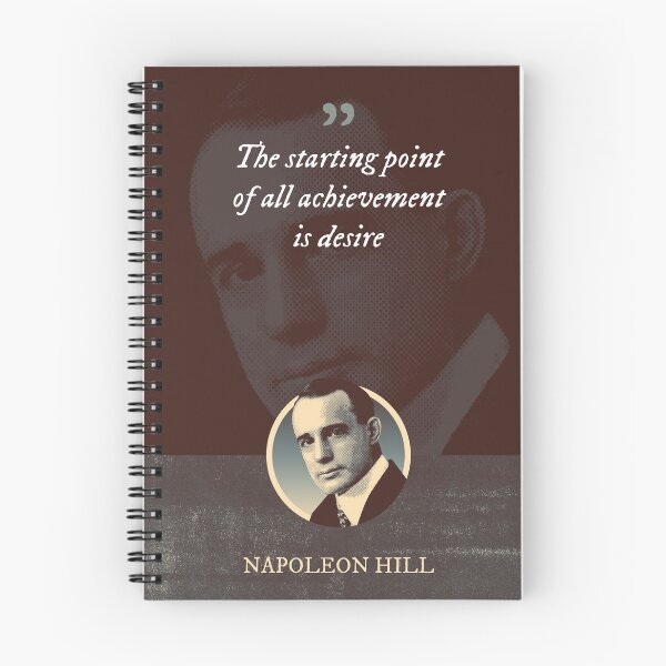 Item preview, Napoleon Hill - The starting point of all achievement is desire designed and sold by Syahrasi.
