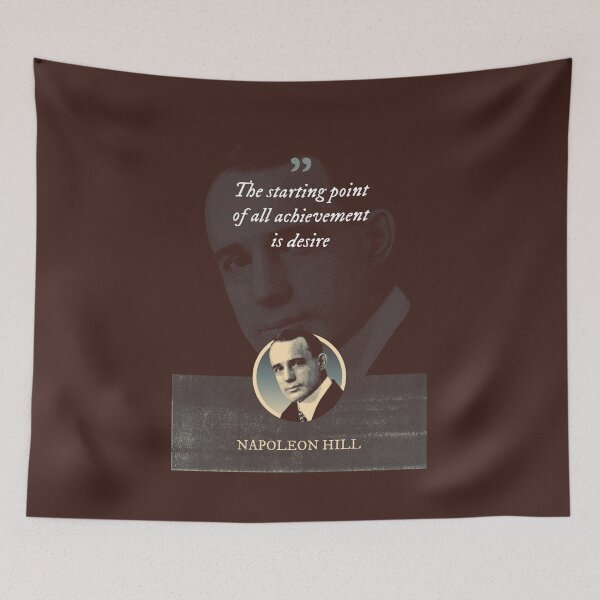 Item preview, Napoleon Hill - The starting point of all achievement is desire designed and sold by Syahrasi.