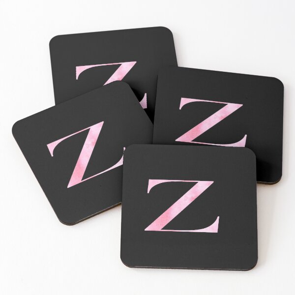 Item preview, Watercolor Monogram Pink Letter Z designed and sold by NECHSTORE.