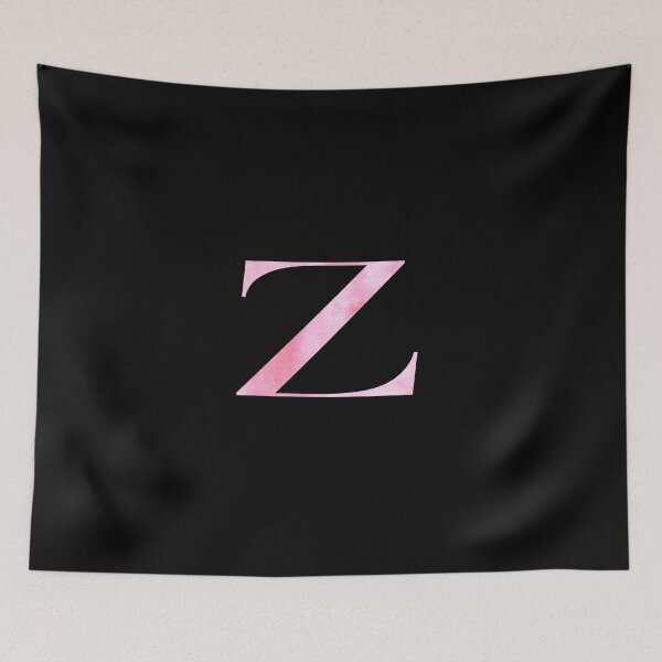 Item preview, Watercolor Monogram Pink Letter Z designed and sold by NECHSTORE.