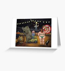 Nightmare Circus Greeting Card