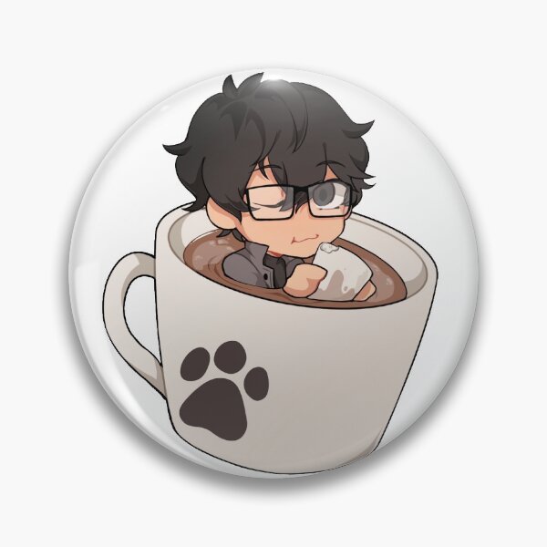 Item preview, Akira Kurusu Amamiya Ren 3rd Semester Coffee Merch designed and sold by Hephasst.