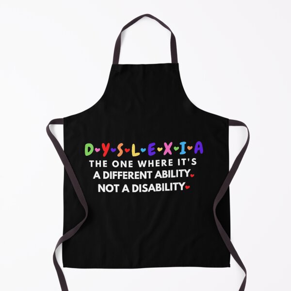 Item preview, DYSLEXIA THE ONE WHERE IT'S A DIFFERENT ABILITY NOT A DISABILITY, World dyslexia awareness day designed and sold by Sasikharn.