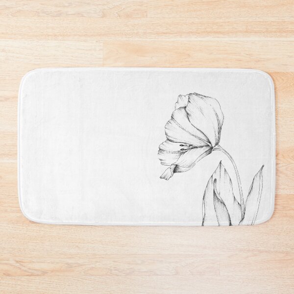 Item preview, Black and white tulip designed and sold by PetitMartin.